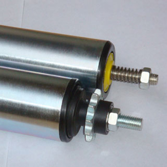 鍍鋅滾筒與PVC輸送帶在無動力滾筒流水線中的協同應用